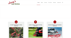 Desktop Screenshot of larryslawnservice.com